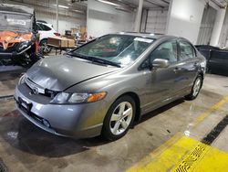 Salvage cars for sale at York Haven, PA auction: 2007 Honda Civic EX