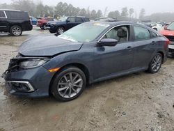 Salvage cars for sale at Hampton, VA auction: 2019 Honda Civic EXL