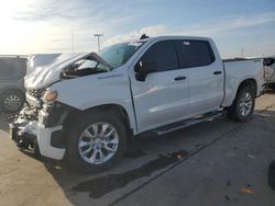 Salvage cars for sale from Copart Wilmer, TX: 2020 Chevrolet Silverado K1500 Custom