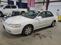 Salvage cars for sale from Copart Byron, GA: 2002 Honda Accord EX