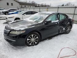 Acura salvage cars for sale: 2015 Acura TLX Tech