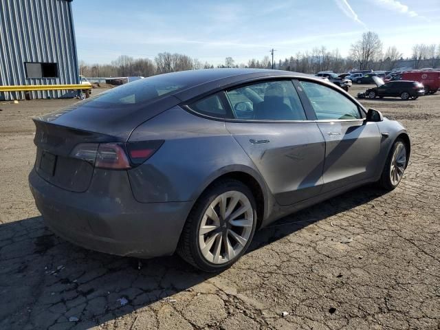 2022 Tesla Model 3