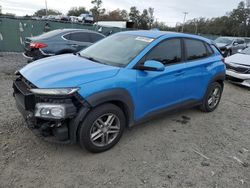 Salvage cars for sale at Riverview, FL auction: 2019 Hyundai Kona SE