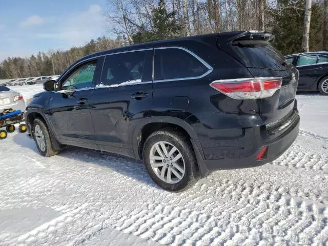 2015 Toyota Highlander LE