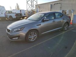 Salvage cars for sale at Hayward, CA auction: 2012 KIA Optima LX