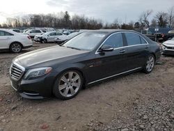 Salvage cars for sale at Chalfont, PA auction: 2014 Mercedes-Benz S 550 4matic