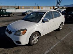 Salvage cars for sale at Van Nuys, CA auction: 2010 KIA Rio LX