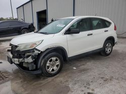 Salvage cars for sale at Apopka, FL auction: 2015 Honda CR-V LX