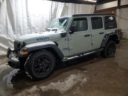 Salvage cars for sale at Ebensburg, PA auction: 2023 Jeep Wrangler 4XE