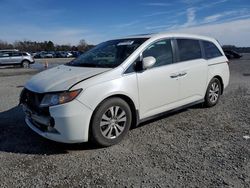 Salvage cars for sale at Lumberton, NC auction: 2017 Honda Odyssey EXL