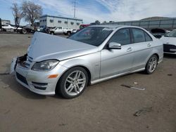 Salvage cars for sale at Albuquerque, NM auction: 2012 Mercedes-Benz C 250