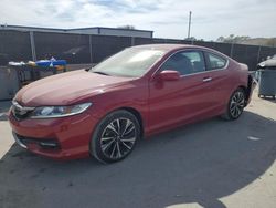 Salvage cars for sale from Copart Orlando, FL: 2017 Honda Accord EXL