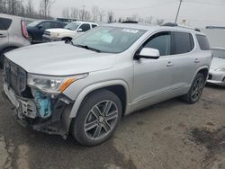 Salvage cars for sale at Portland, OR auction: 2018 GMC Acadia Denali