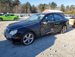 Salvage cars for sale at Mendon, MA auction: 2006 Mercedes-Benz C 230