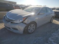 Salvage cars for sale at Kansas City, KS auction: 2012 Hyundai Sonata GLS