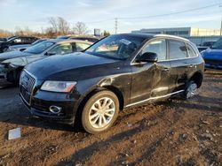 Salvage cars for sale at Chicago Heights, IL auction: 2017 Audi Q5 Premium