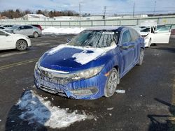 Honda salvage cars for sale: 2017 Honda Civic LX