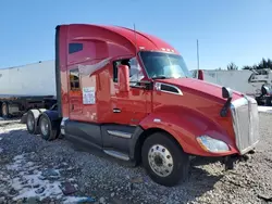 Salvage trucks for sale at Madisonville, TN auction: 2017 Kenworth Construction T680