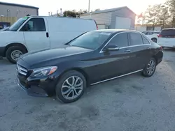 Salvage cars for sale at Ellenwood, GA auction: 2015 Mercedes-Benz C 300 4matic