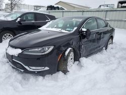 Chrysler salvage cars for sale: 2015 Chrysler 200 C