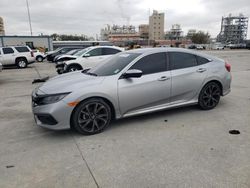 Salvage cars for sale at New Orleans, LA auction: 2020 Honda Civic Sport