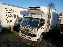 Salvage trucks for sale at Woodburn, OR auction: 2015 Hino 195