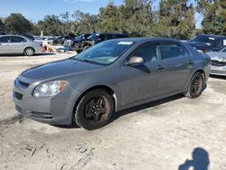 Salvage cars for sale at Ocala, FL auction: 2009 Chevrolet Malibu LS