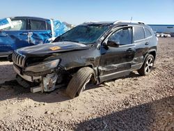 Salvage cars for sale from Copart Phoenix, AZ: 2019 Jeep Cherokee Limited