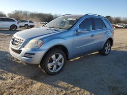 Salvage cars for sale at Conway, AR auction: 2011 Mercedes-Benz ML 350 4matic