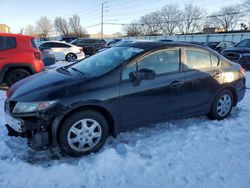 Salvage cars for sale from Copart Moraine, OH: 2015 Honda Civic LX