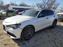 Salvage cars for sale at auction: 2018 Alfa Romeo Stelvio TI Sport