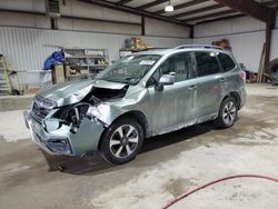 Subaru Forester salvage cars for sale: 2017 Subaru Forester 2.5I Premium