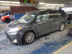 Salvage cars for sale at Fort Wayne, IN auction: 2016 Toyota Sienna XLE