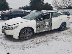 Salvage cars for sale at Finksburg, MD auction: 2018 Nissan Maxima 3.5S