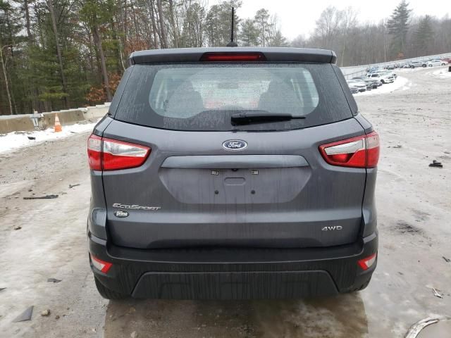 2020 Ford Ecosport S