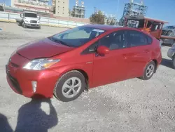 Salvage cars for sale at New Orleans, LA auction: 2015 Toyota Prius