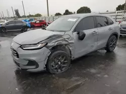 Salvage cars for sale at Miami, FL auction: 2025 Honda HR-V Sport