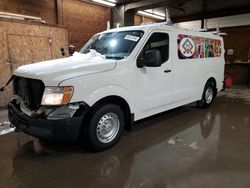 Nissan nv salvage cars for sale: 2016 Nissan NV 1500 S