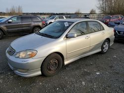 Toyota salvage cars for sale: 2003 Toyota Corolla CE