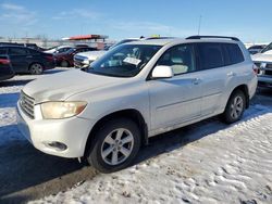 Vehiculos salvage en venta de Copart Cahokia Heights, IL: 2008 Toyota Highlander