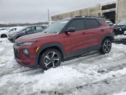 Vehiculos salvage en venta de Copart Fredericksburg, VA: 2023 Chevrolet Trailblazer RS