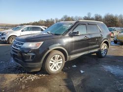 Salvage cars for sale at Brookhaven, NY auction: 2018 Ford Explorer XLT