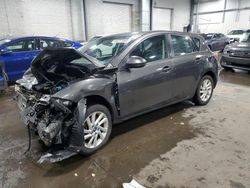 Salvage cars for sale at Ham Lake, MN auction: 2013 Mazda 3 I