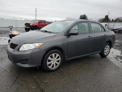 Salvage cars for sale at Portland, OR auction: 2009 Toyota Corolla Base