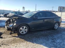 Salvage cars for sale at Chicago Heights, IL auction: 2013 Chevrolet Cruze LT