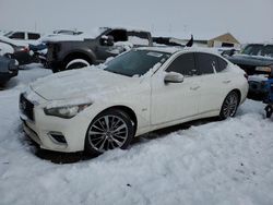 Infiniti salvage cars for sale: 2018 Infiniti Q50 Luxe