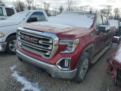 Salvage cars for sale at Lansing, MI auction: 2021 GMC Sierra K1500 SLT