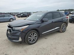 Salvage cars for sale at Houston, TX auction: 2020 Acura RDX Technology