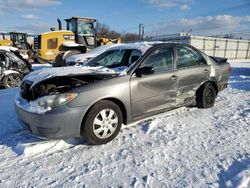 Salvage cars for sale at Hillsborough, NJ auction: 2005 Toyota Camry LE