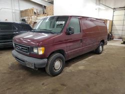 Salvage cars for sale at Ham Lake, MN auction: 2003 Ford Econoline E150 Van